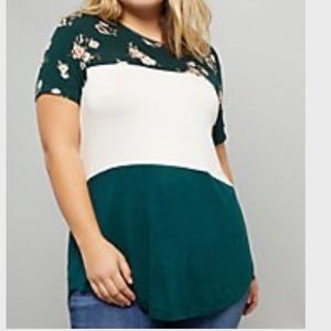 Rue21+ 4x striped t-shirt